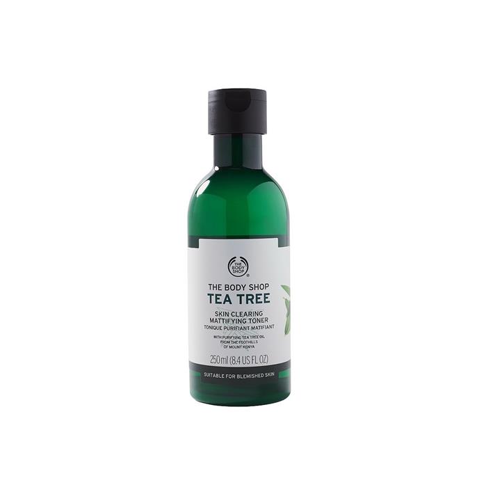 تونر بادی شاپ ضدجوش تی تری 250 میل ا Body Shop Tea Tree Skin Clearing Mattifying Toner 250ml